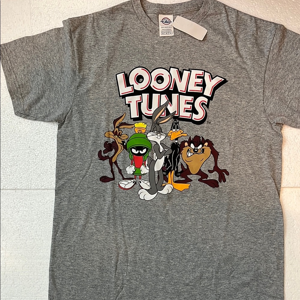 👏Warner Bros. Looney Tunes Character Tee in Gray
